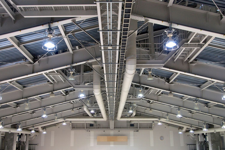 工場、倉庫、体育館などの天井照明のLED化